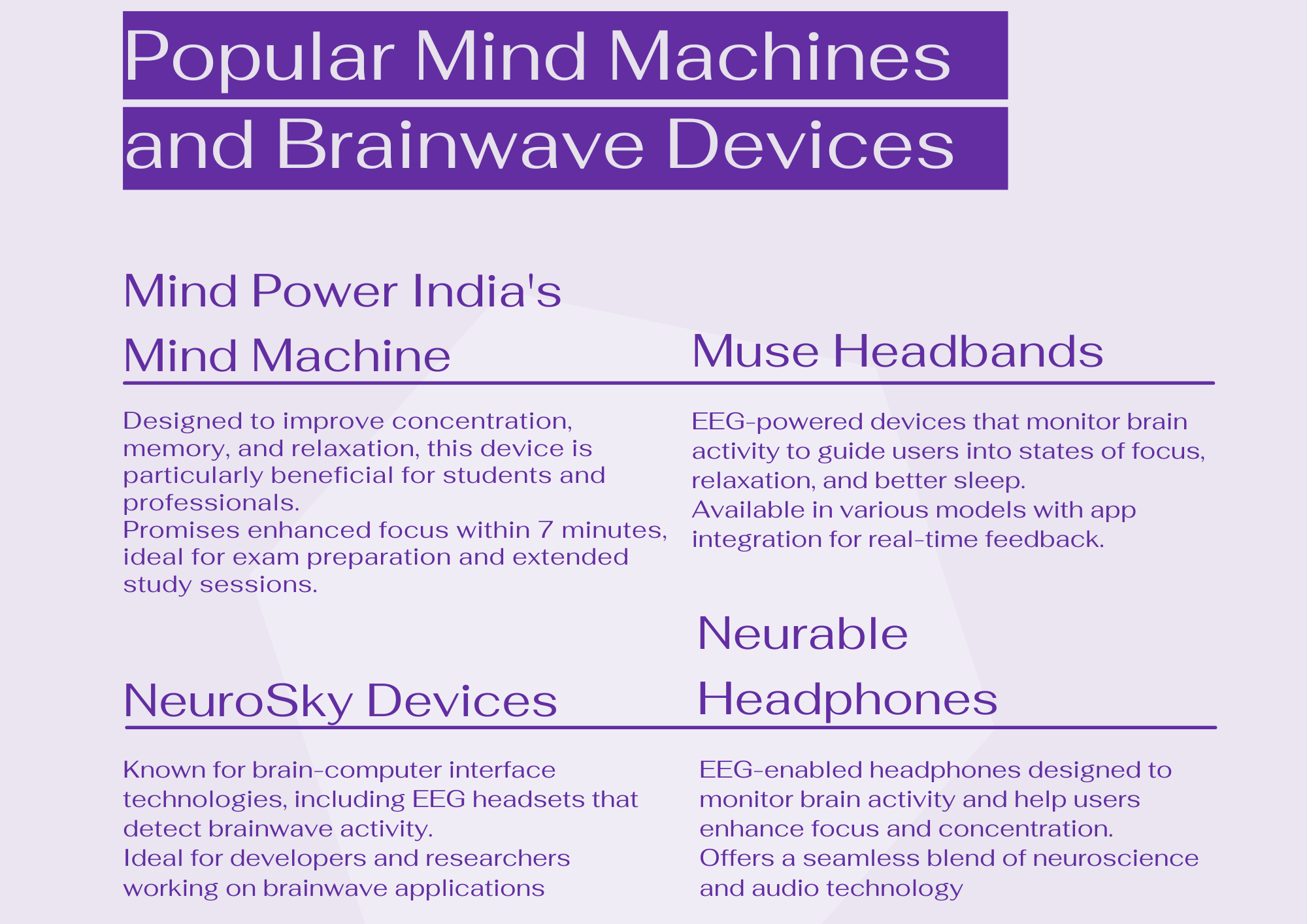 Popular Mind Machines